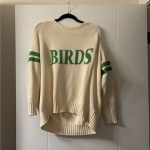 RARE women’s XL Philadelphia eagles birds sweater pink pineapple
